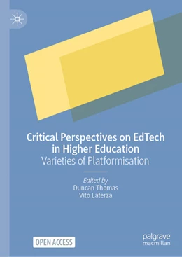 Abbildung von Thomas / Laterza | Critical Perspectives on EdTech in Higher Education | 1. Auflage | 2025 | beck-shop.de